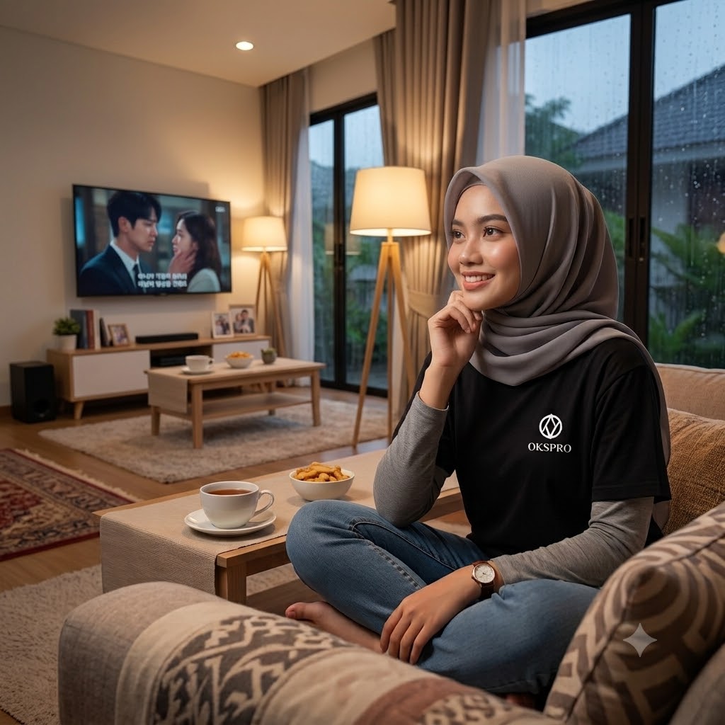 T-shirt  Pria Dan Wanita Hitam | Okspro